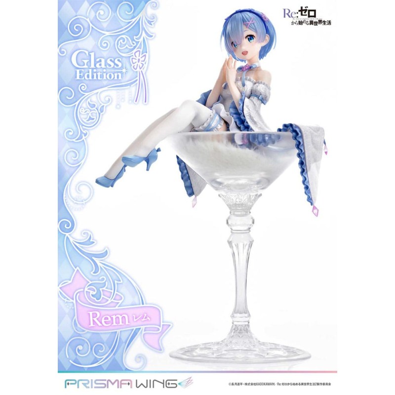 Re:Zero - Starting Life in Another World statuette PVC 1/7 Prisma Wing Rem Glass Edition 23 cm