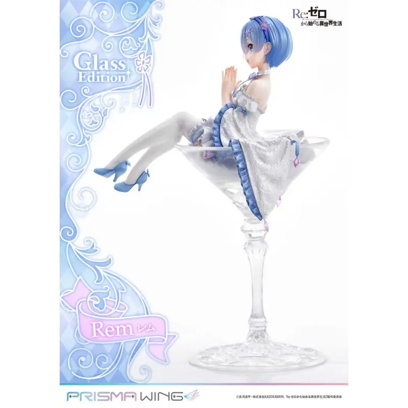 Re:Zero - Starting Life in Another World statuette PVC 1/7 Prisma Wing Rem Glass Edition 23 cm | 4580708049502