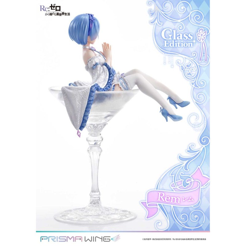 Re:Zero - Starting Life in Another World statuette PVC 1/7 Prisma Wing Rem Glass Edition 23 cm
