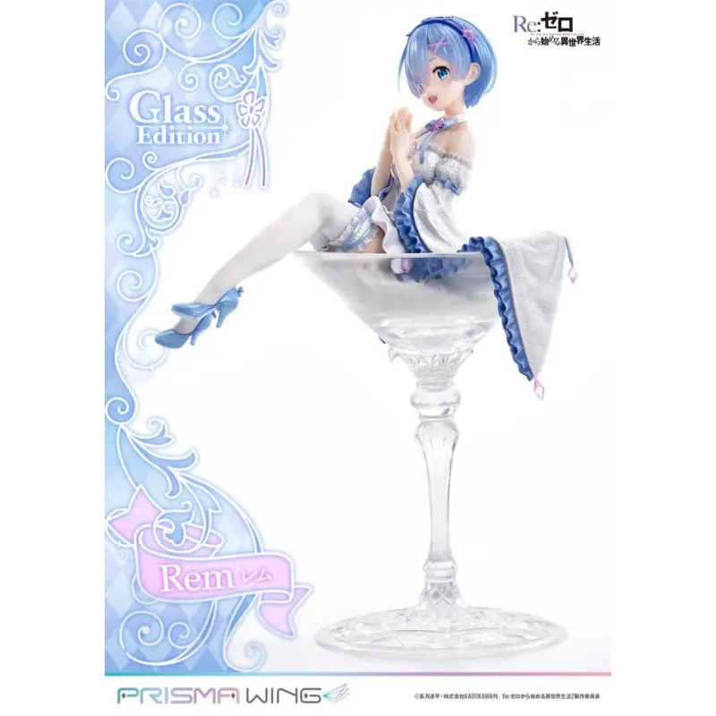 Re:Zero - Starting Life in Another World statuette PVC 1/7 Prisma Wing Rem Glass Edition 23 cm | 4580708049502