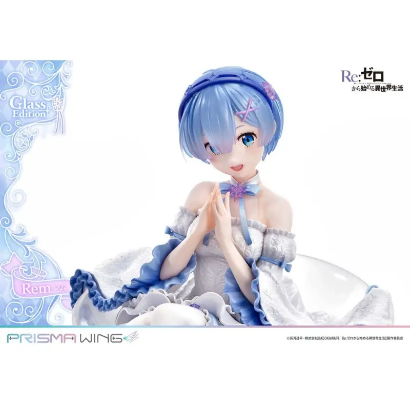 Re:Zero - Starting Life in Another World statuette PVC 1/7 Prisma Wing Rem Glass Edition 23 cm | 4580708049502