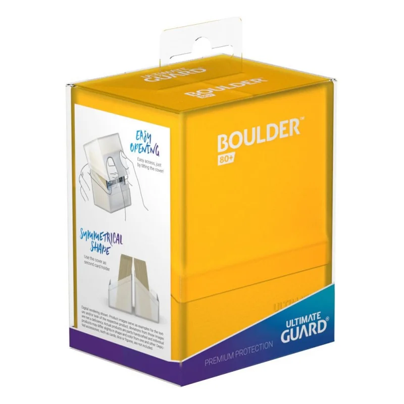Product: Boulder Deck Case 80+ Standard Size Amber
Brand: Ultimate Guard