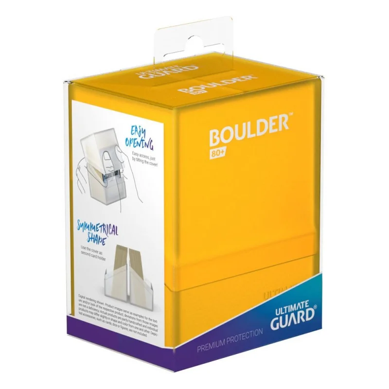 produit : Boulder Deck Case 80+ taille standard Ambre
marque : Ultimate Guard