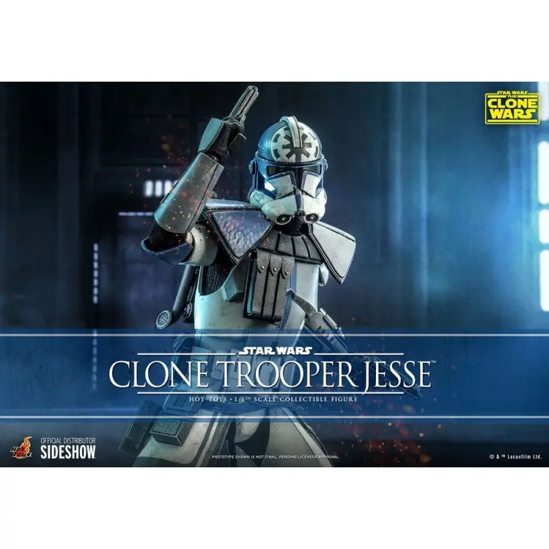 Star Wars The Clone Wars figurine 1/6 Clone Trooper Jesse 30 cm | 0000000909745