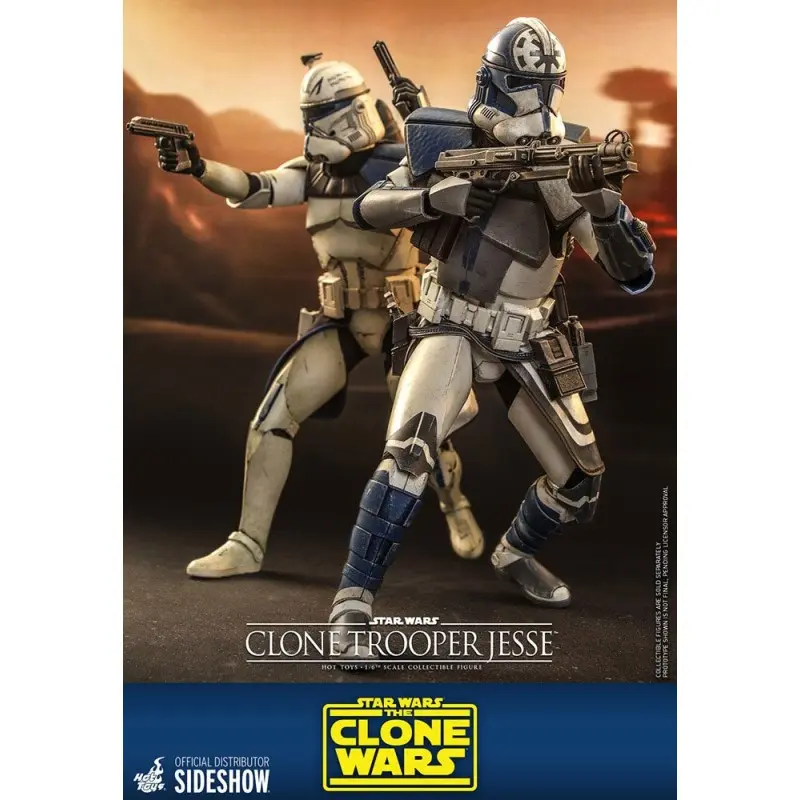 Star Wars The Clone Wars figurine 1/6 Clone Trooper Jesse 30 cm | 0000000909745