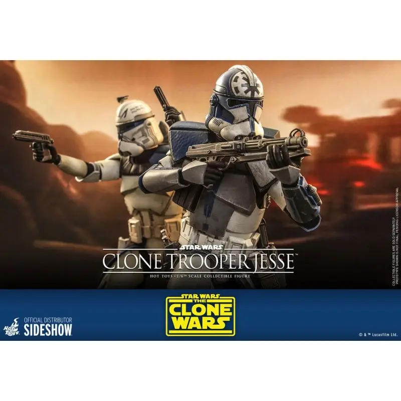 Star Wars The Clone Wars figurine 1/6 Clone Trooper Jesse 30 cm | 0000000909745