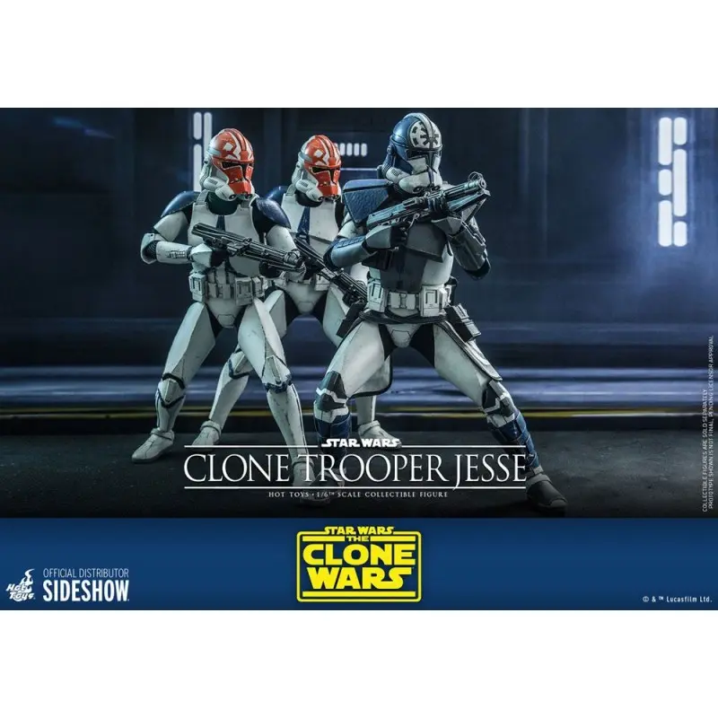 Star Wars The Clone Wars figurine 1/6 Clone Trooper Jesse 30 cm | 0000000909745