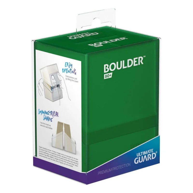 produit : Boulder Deck Case 80+ taille standard Emerald
marque : Ultimate Guard