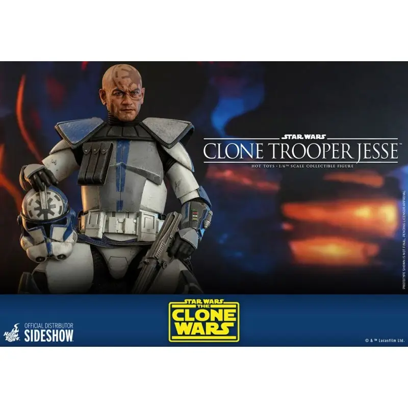 Star Wars The Clone Wars figurine 1/6 Clone Trooper Jesse 30 cm | 0000000909745