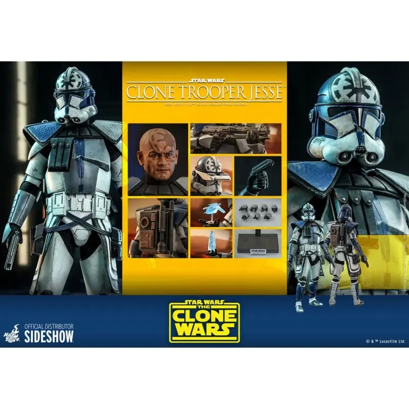 Star Wars The Clone Wars figurine 1/6 Clone Trooper Jesse 30 cm | 0000000909745