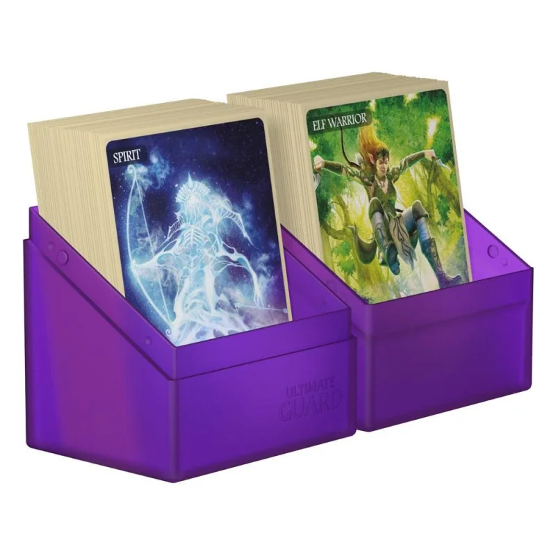 Product: Boulder Deck Case 80+ standaard maat Amethist
Merk: Ultimate Guard