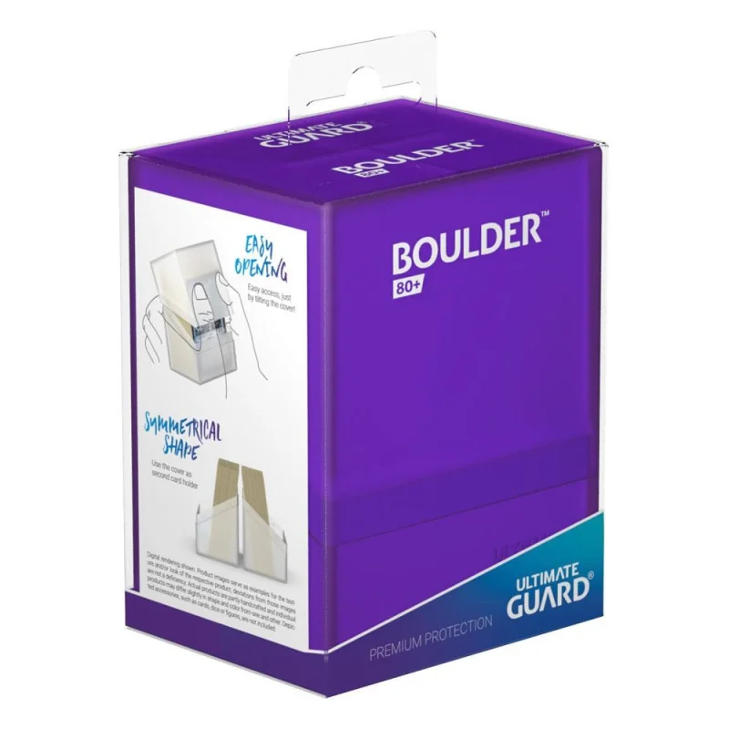 Product: Boulder Deck Case 80+ Amethyst Standard Size
Brand: Ultimate Guard