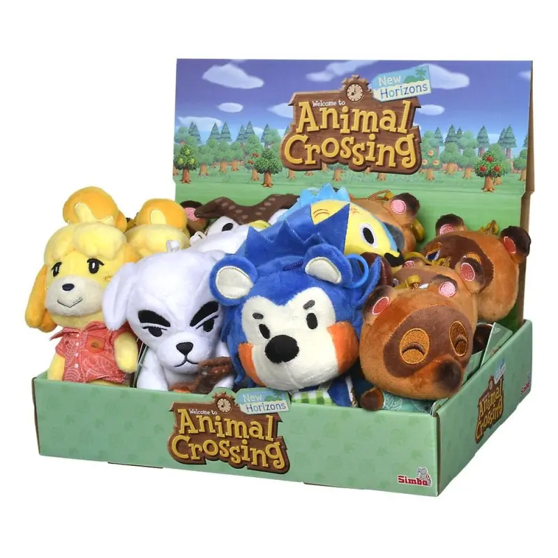 Animal Crossing assortiment porte-clés peluche Residents 15 cm (12) | 4006592070427