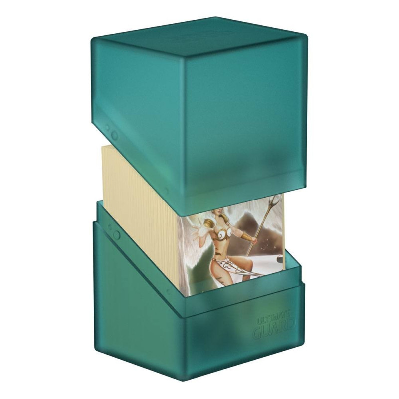 Product: Boulder Deck Case 80+ standaard formaat malachiet
Merk: Ultimate Guard