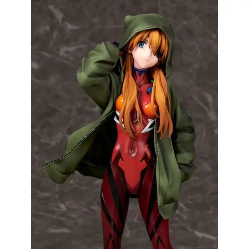 Shin Evangelion Movie statuette PVC 1/7 Shikinami Asuka Langley Hoodie Ver. 23 cm  | 4560228207309