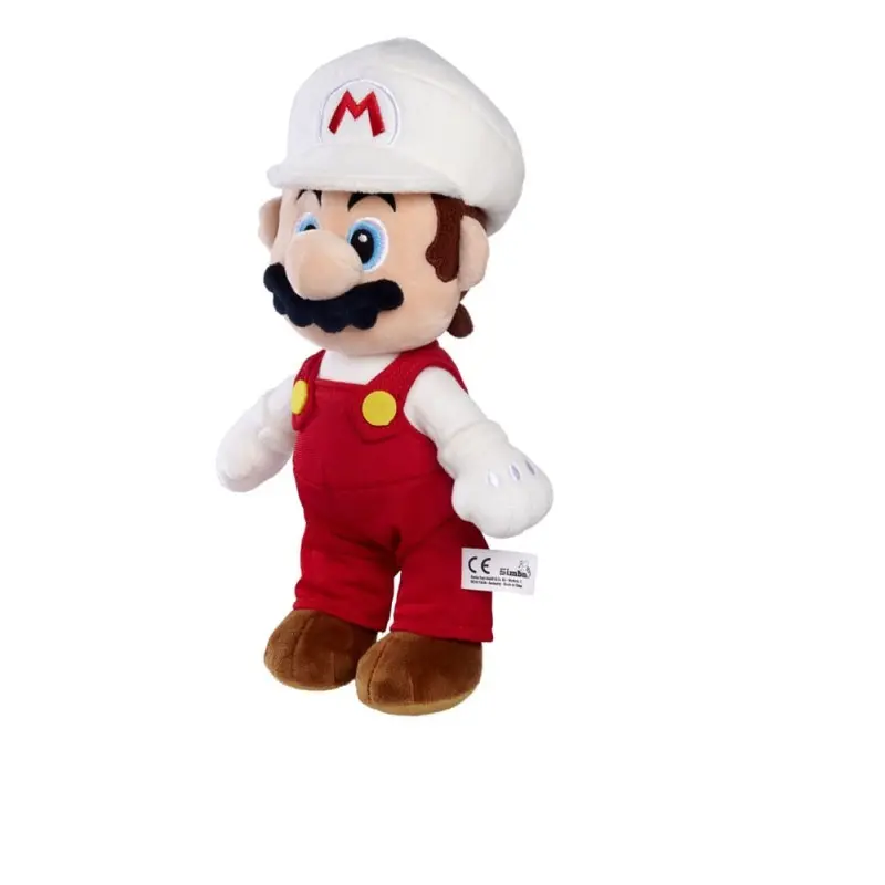 Super Mario peluche LFeuer Mario 30 cm  | 4006592090470