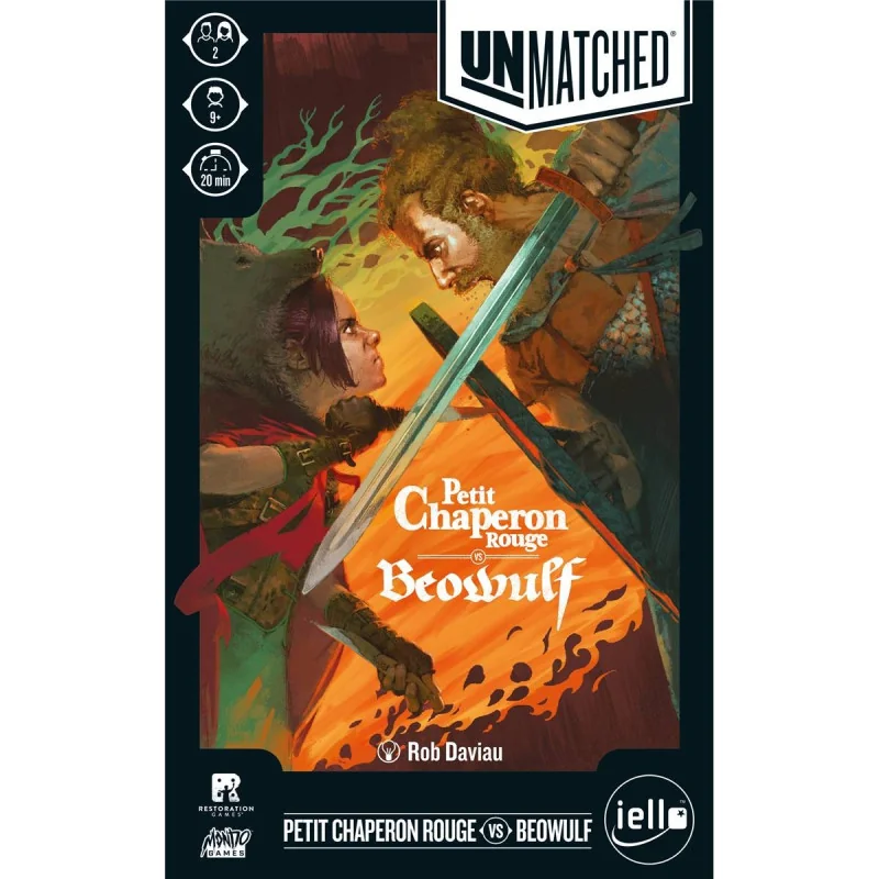 game: Unmatched: Little Red Riding Hood vs Beowulf
Publisher: Iello
french version