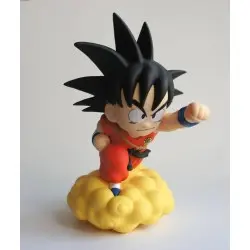 Dragon Ball tirelire Chibi PVC Son Goku sur le Nuage Magique 22 cm | 3521320801087