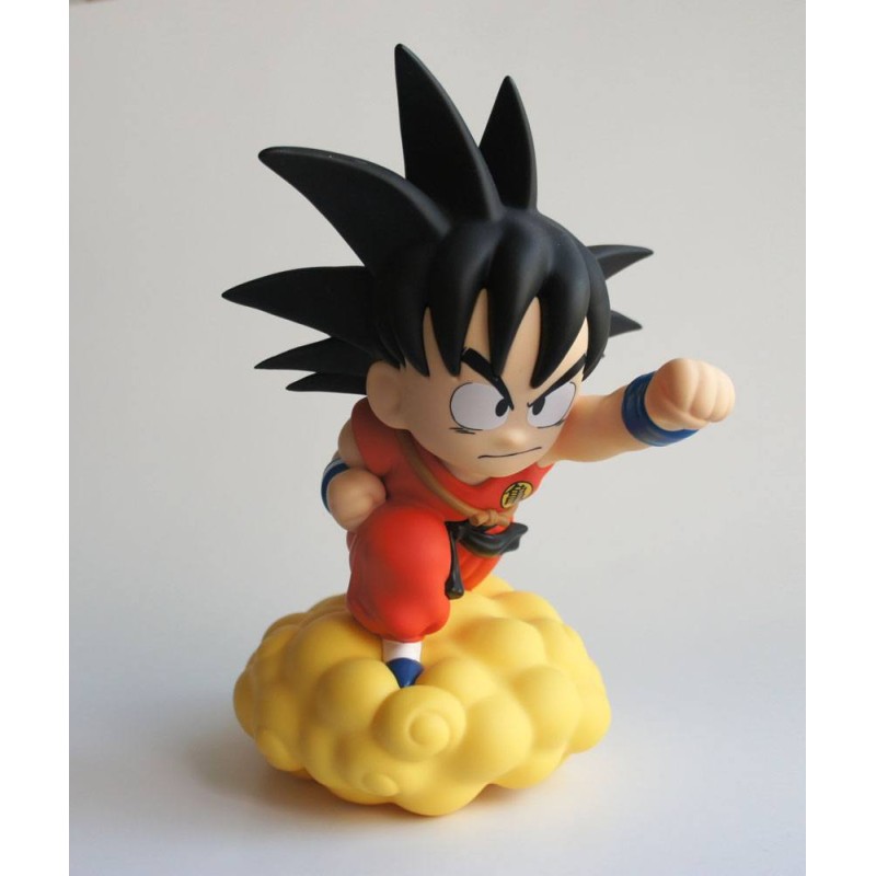 Dragon Ball tirelire Chibi PVC Son Goku sur le Nuage Magique 22 cm