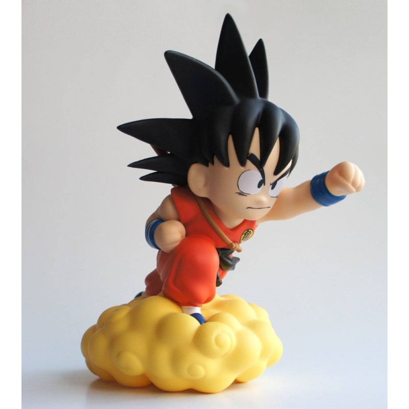 Dragon Ball tirelire Chibi PVC Son Goku sur le Nuage Magique 22 cm