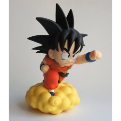 Dragon Ball tirelire Chibi PVC Son Goku sur le Nuage Magique 22 cm