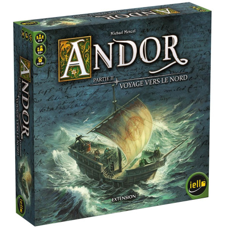 Jeu : Andor : Voyage vers le Nord éditeur : Iello version française Jeu : Andor : Voyage vers le Nord éditeur : Iello version française