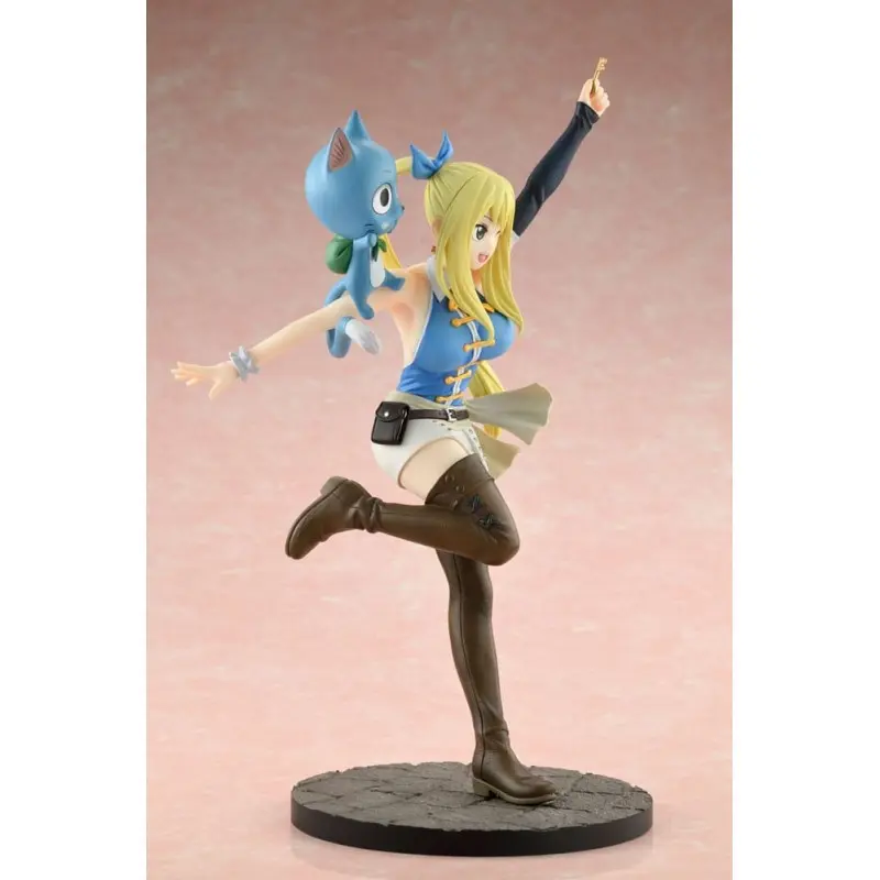 Fairy Tail statuette PVC 1/8 Lucy Heartfilia Wink Ver. 23 cm | 4573347243882