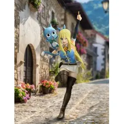 Fairy Tail statuette PVC 1/8 Lucy Heartfilia Wink Ver. 23 cm | 4573347243882