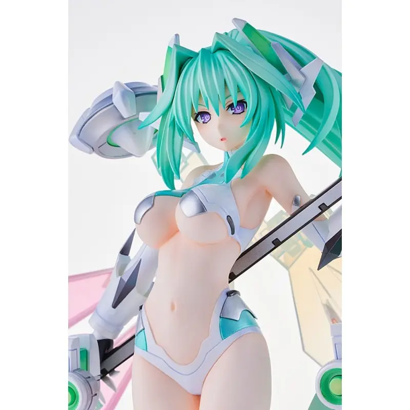 Hyperdimension Neptunia statuette PVC 1/7 Green Heart 27 cm | 4981932520513