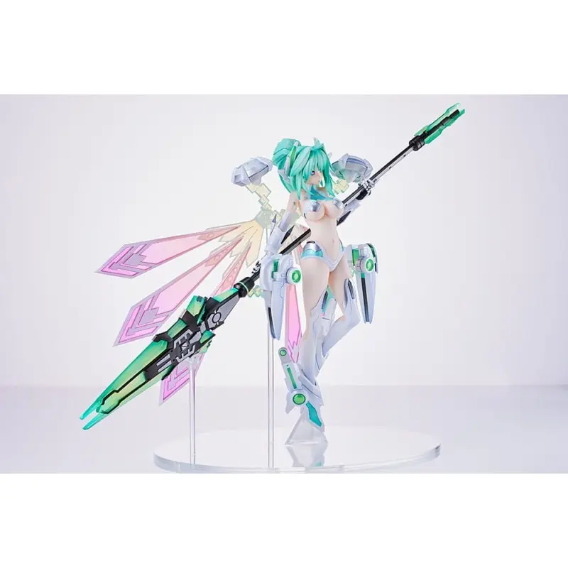 Hyperdimension Neptunia statuette PVC 1/7 Green Heart 27 cm | 4981932520513