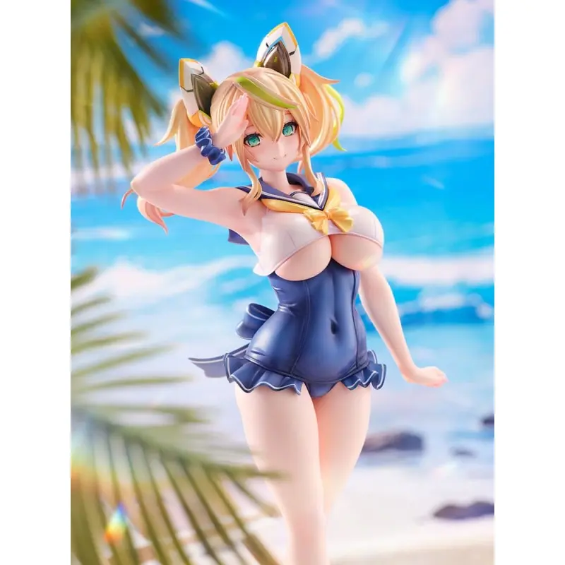 Phantasy Star Online 2 statuette PVC 1/7 Es Cool Breeze Gene - Summer Vacation 26 cm | 4981932520544