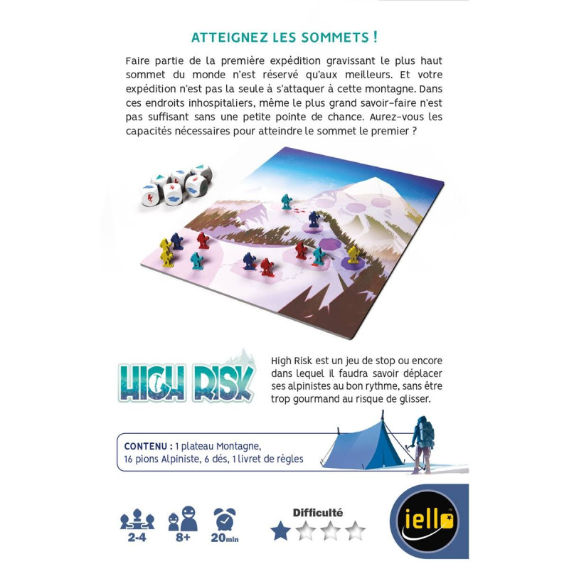 jeu : High Risk - Iello - Mini Games
éditeur : Iello
version française