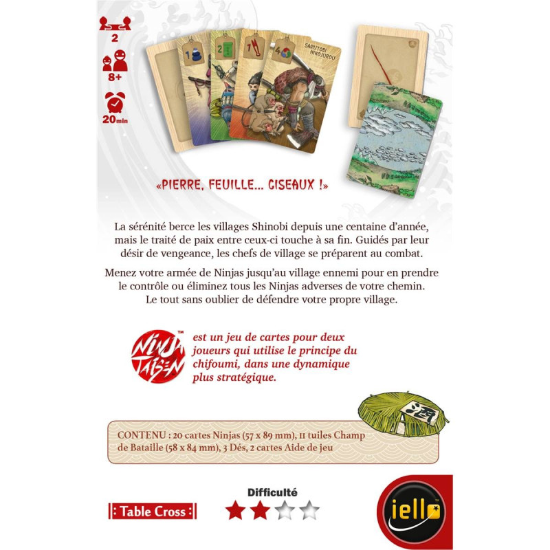 jeu : Ninja Taisen - Iello - Mini Games
éditeur : Iello
version française