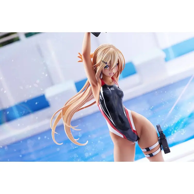 Arms Note statuette PVC 1/7 Kouhai-chan of the Swim Club Red Line Swimsuit Ver. 29 cm | 4981932517575