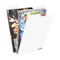 Ultimate Guard 25 intercalaires pour Comics Premium Comic Book Dividers Blanc