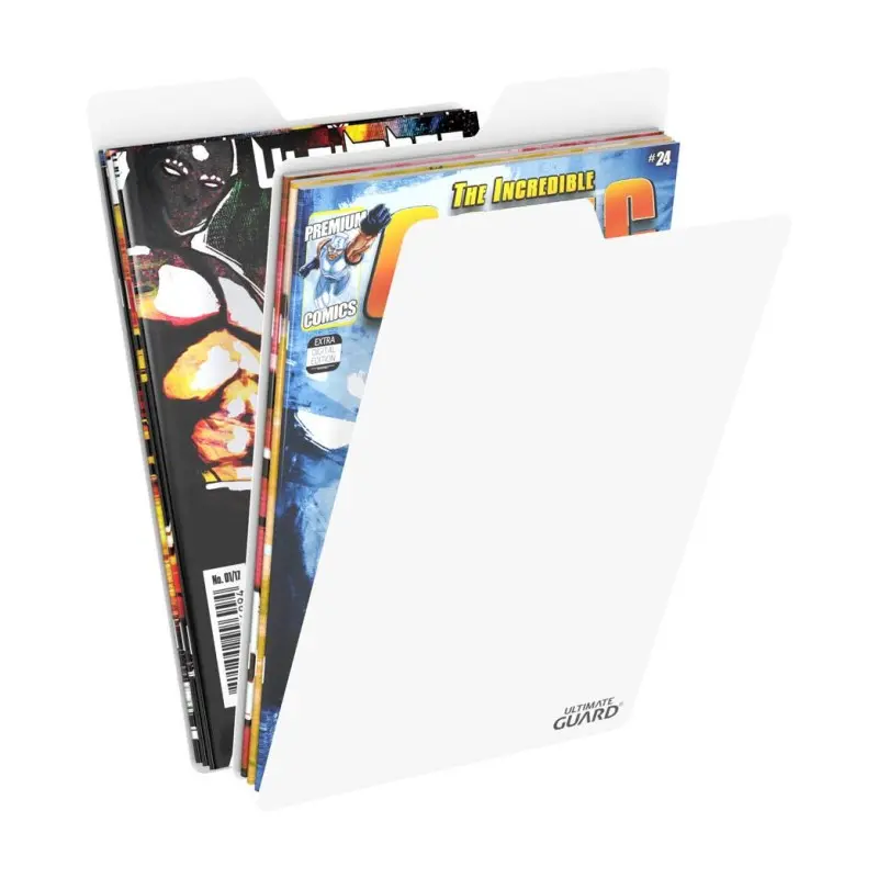 Ultimate Guard 25 intercalaires pour Comics Premium Comic Book Dividers Blanc | 4260250077306