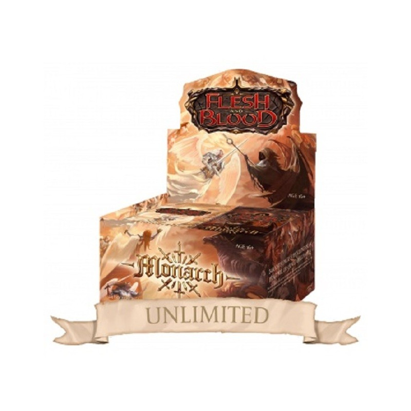 Flesh & Blood produit : Monarch Unlimited Booster Display (24 Packs) - ENG éditeur : Legend Story Studios version anglaise