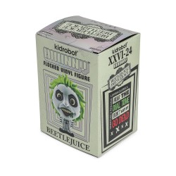 Beetlejuice Beetlejuice figurine Vinyl Bhunny Flocked Beetlejuice Striped Suit 10 cm