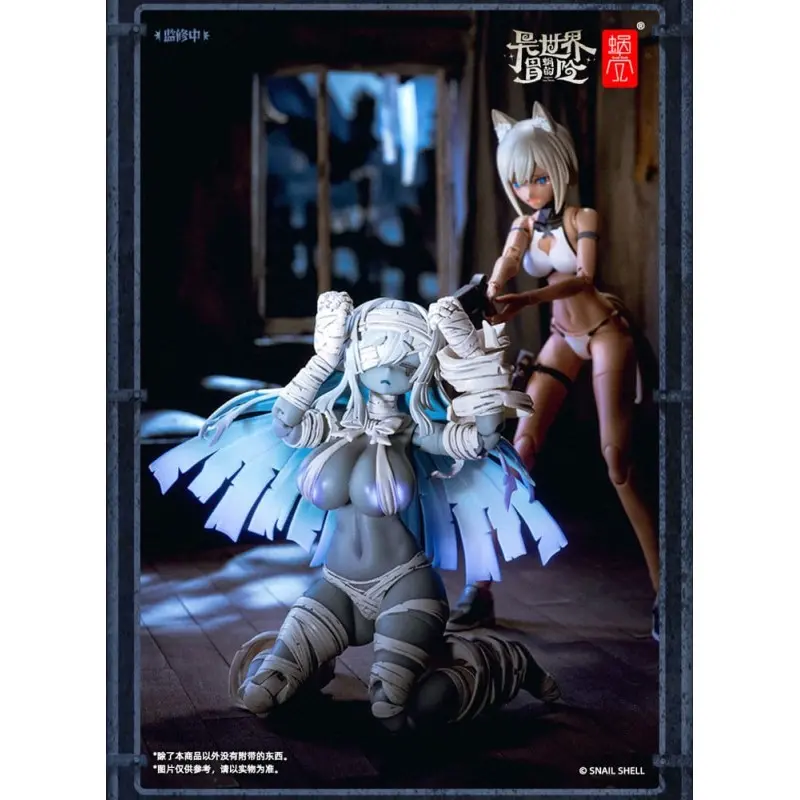 Original Character figurine 1/12 RPG-03 Zombie Girl Grisa 15 cm  | 6975212920436