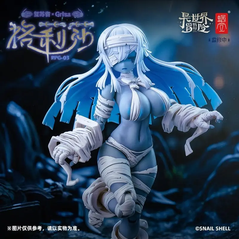Original Character figurine 1/12 RPG-03 Zombie Girl Grisa 15 cm  | 6975212920436