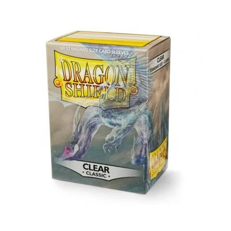 Produit : Standard Sleeves - Clear (100 Sleeves)
Marque : Dragon Shield