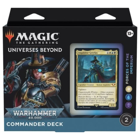 Magic: The Gathering édition : Warhammer 40K éditeur : Wizards of the Coast version anglaise Magic: The Gathering édition : Warhammer 40K éditeur : Wizards of the Coast version anglaise
