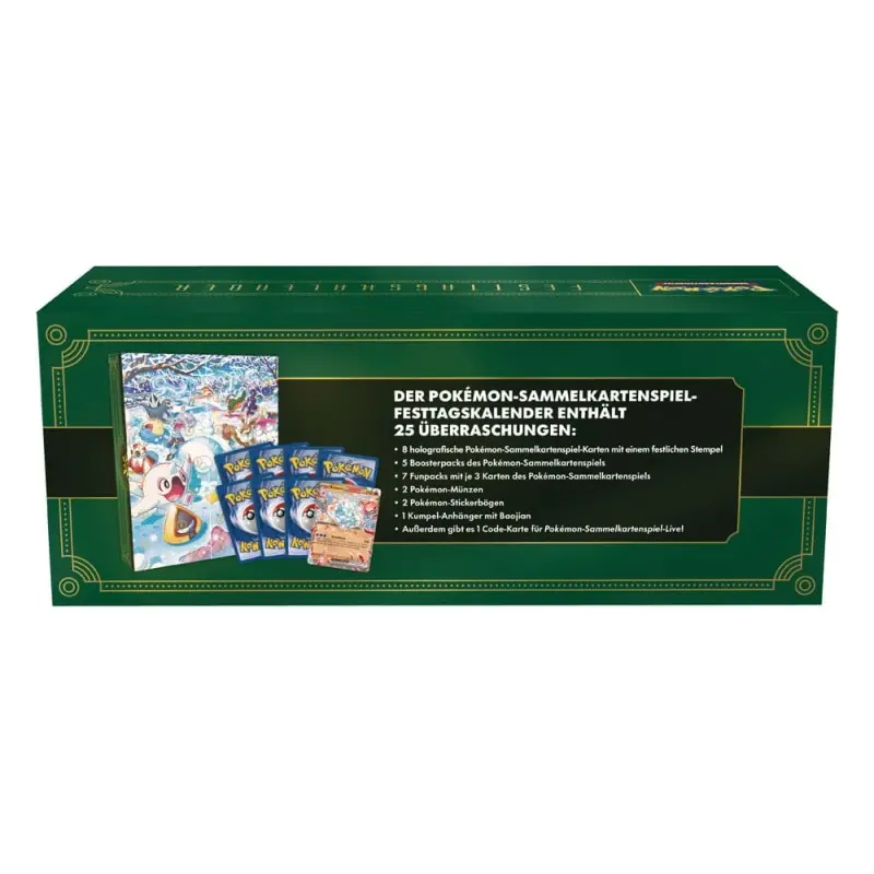 Pokémon TCG calendrier de l'avent 2024 *ALLEMAND* | 0820650458965
