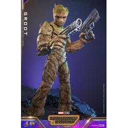 Les Gardiens de la Galaxie Vol. 3 figurine Movie Masterpiece 1/6 Groot 32 cm | 0000000912309