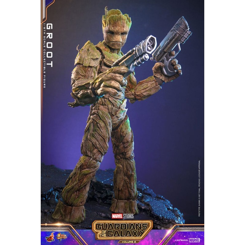 Les Gardiens de la Galaxie Vol. 3 figurine Movie Masterpiece 1/6 Groot 32 cm | 0000000912309