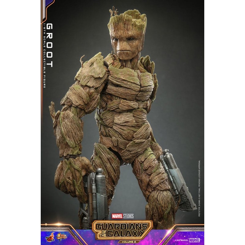 Les Gardiens de la Galaxie Vol. 3 figurine Movie Masterpiece 1/6 Groot 32 cm | 0000000912309