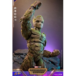 Les Gardiens de la Galaxie Vol. 3 figurine Movie Masterpiece 1/6 Groot 32 cm | 0000000912309