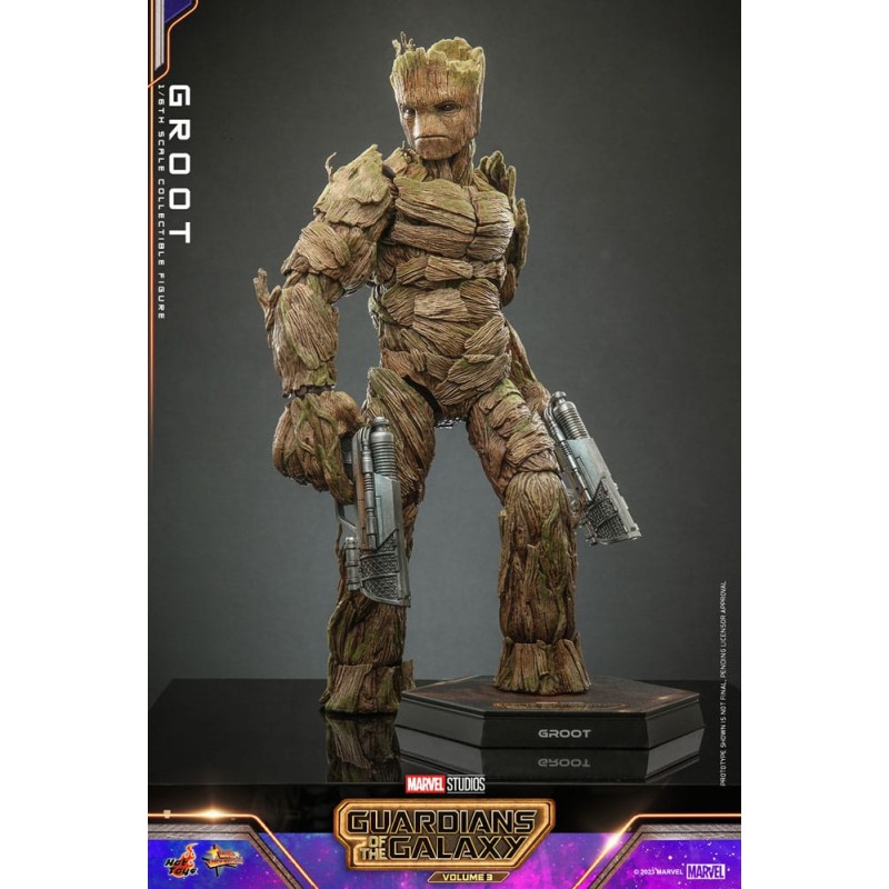 Les Gardiens de la Galaxie Vol. 3 figurine Movie Masterpiece 1/6 Groot 32 cm | 0000000912309