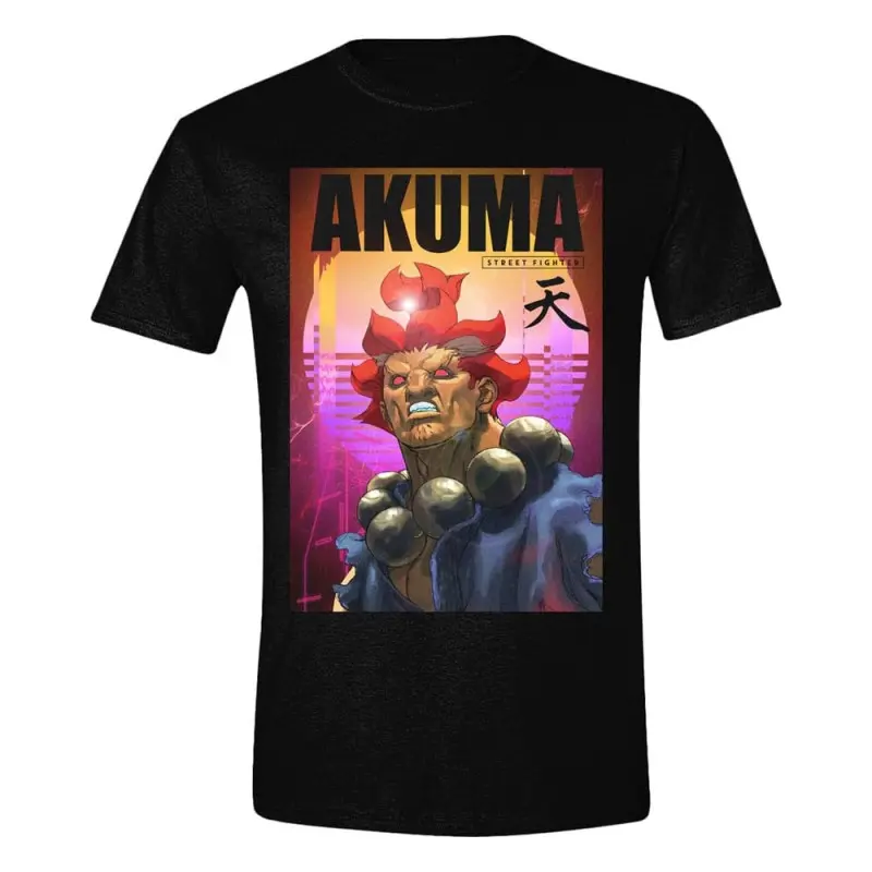 Street Fighter T-Shirt Akuma (L) | 5056567123237