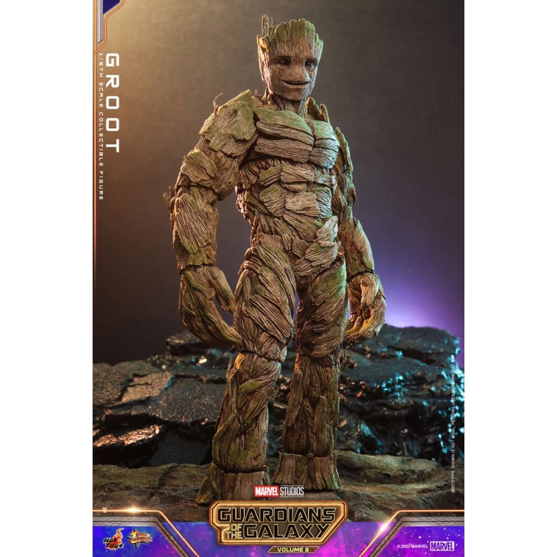 Les Gardiens de la Galaxie Vol. 3 figurine Movie Masterpiece 1/6 Groot 32 cm | 0000000912309